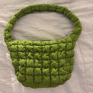 Bubble Quilted Hobo Women Handbag Shoulder Bag